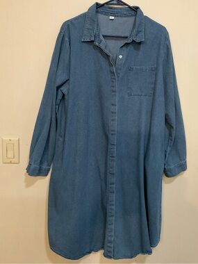 No name denim dress